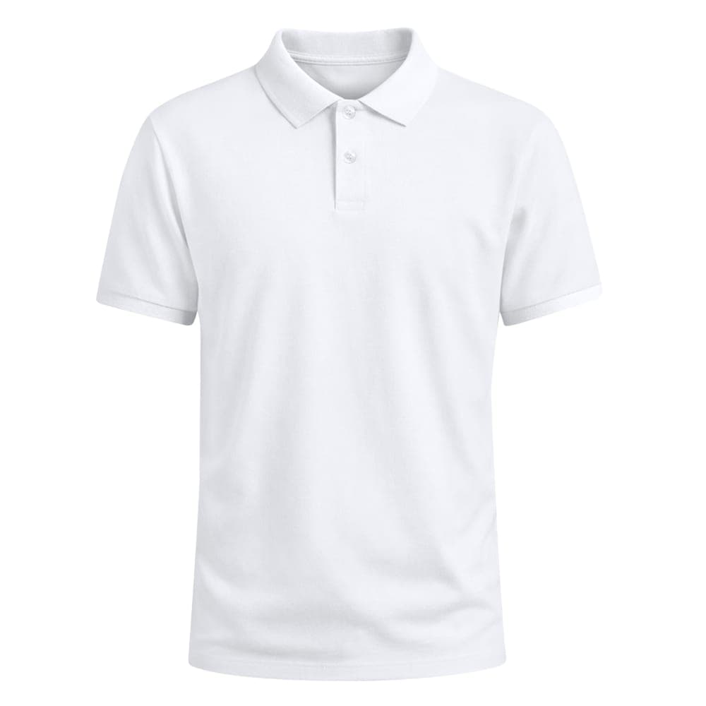 Polo Adulte Blanc 2