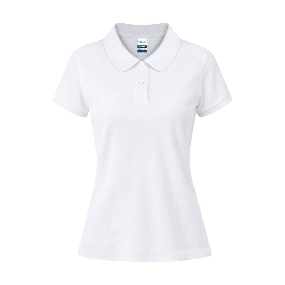 Polo Femme Blanc 2