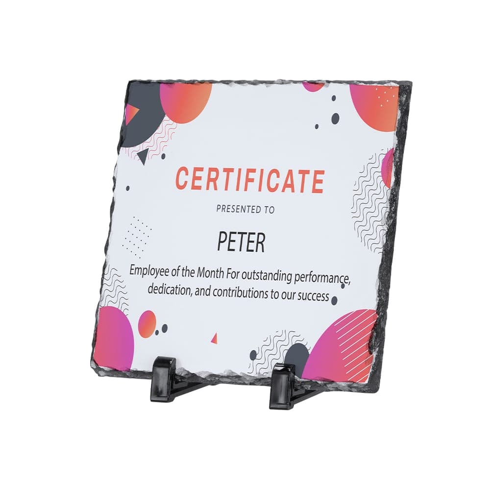 Plaque Sublimation 6