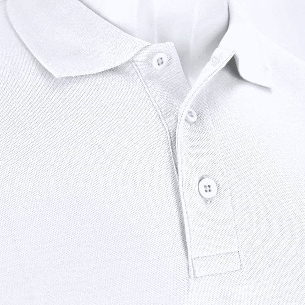 Polo Adulte Blanc 6