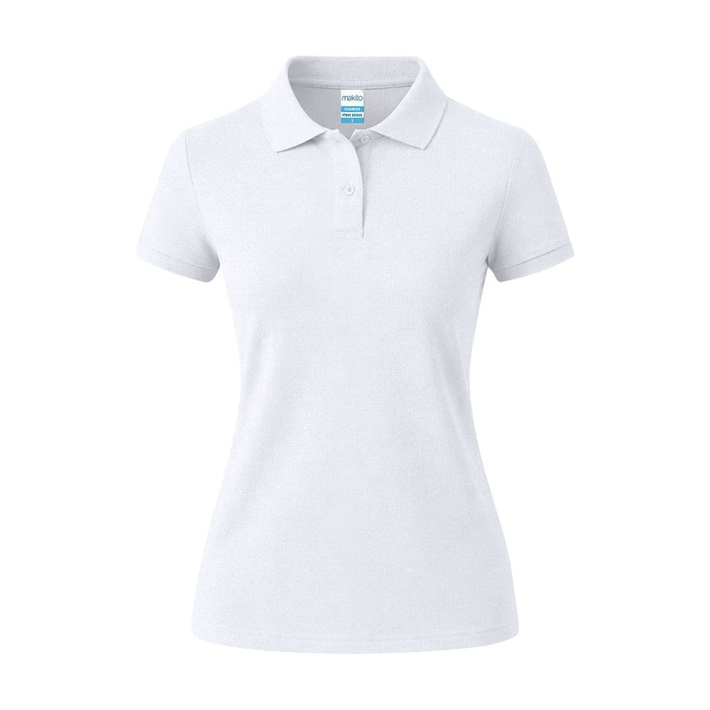 Polo Femme Blanc 2