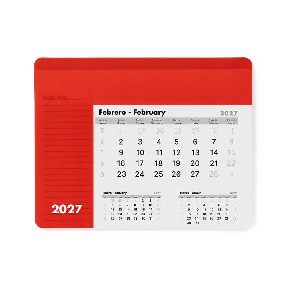 Tapis Souris Calendrier 3