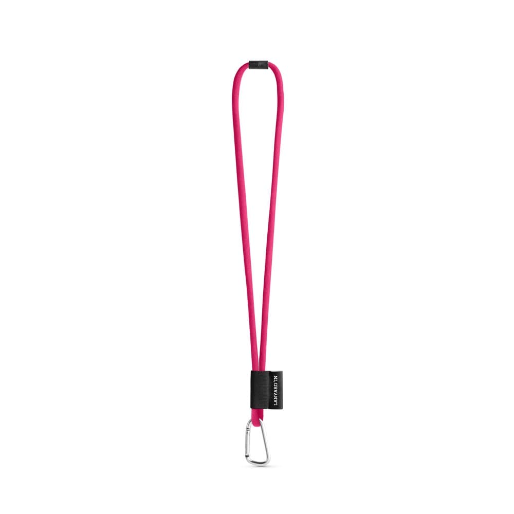 Tube de lanière SET Long (Ø 7 mm) avec mousqueton en forme de D de 55 mm et fermoir de sécurité Ø 7 mm 6